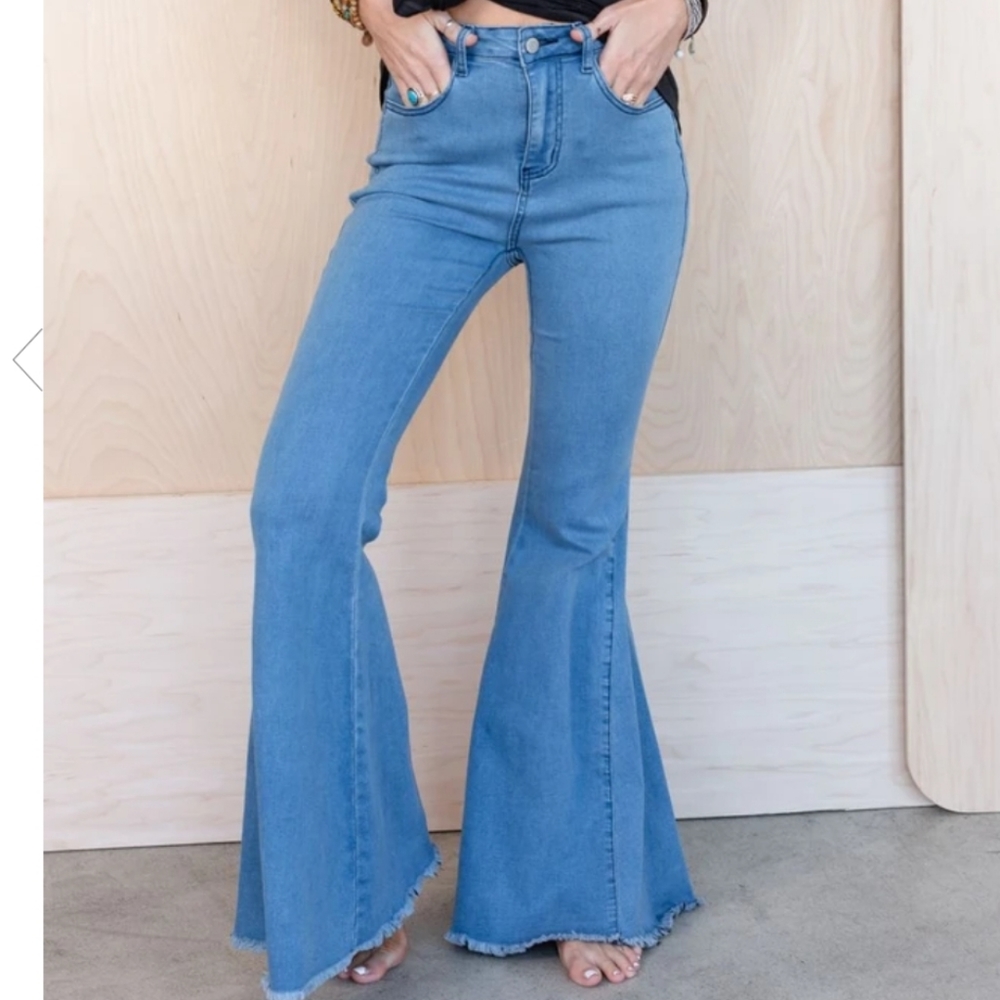 SOLD Three bird nest Preston flares